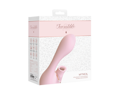 Irresistible By Shots Rožinė Mythical Air Pulse Intimate Device 10-Speed Silicone Rožinė USB Rechargeable