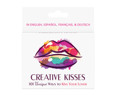 Kheper Games Creative Kisses Card Set - 101 Inspiring Kiss Ideas for Couples