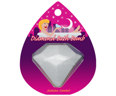 Kheper Games Diamond Bath Bomb Jasmine Scented Sidabrinis Glitter 25g