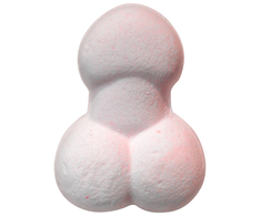 Kheper Games Naughty Soak Bath Bomb Strawberry Champagne Scent 110g Fun Shape