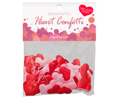 Kheper Games Romantic Heart Confetti Raudona Decorative Party Set