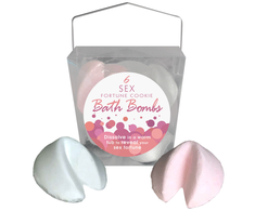 Kheper Games Bath Bomb Set Fortune Cookie Vanilla &amp; Strawberry 6pcs