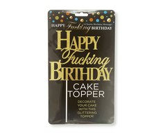 Little Genie Productions Fred &amp; Friends Happy Birthday Cake Topper - Fun Party Decoration
