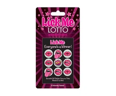 Little Genie Productions Lick Me Lotto – 12 unique tickets