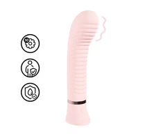 Loveline By Shots Rožinė Divine - Ribbed G-spot Vibe - Rožinė