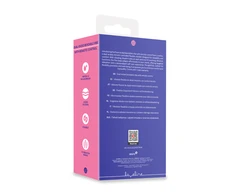 Loveline By Shots Dual-ended Bendable Vibe with Remote Control - Violetinė