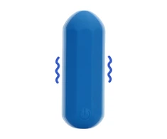 Loveline By Shots Mėlyna Hexagon Shaped Bullet Vibrator - Jetset Mėlyna