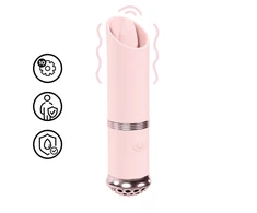 Loveline By Shots Rožinė Luxe - Mini Lipstick Vibe - Rožinė