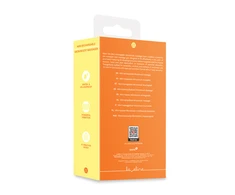 Loveline By Shots Oranžinis Mini Rechargable Microboost Massager - Oranžinis