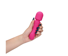 Loveline By Shots Rožinė Loveline Prestone Ultra Soft Silicone Dual-Sided Wand Rožinė