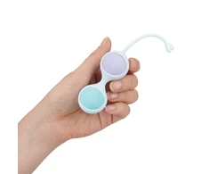 Loveline By Shots Loveline Kegel Exercise Kit Violetinė - 5 Interchangeable Weights &amp; Vibration