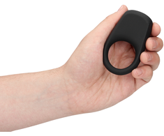 Loveline By Shots Loveline Vibrating Rabbit Ring Juodas - Flexible Silicone Stimulation System
