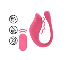 Loveline By Shots Rožinė Vibrating G-Spot Vibe with Remote Control - Rožinė