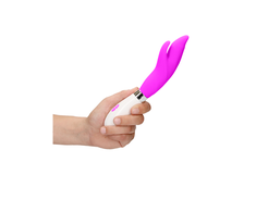 Luminous By Shots Athos Silicone Dual-Action Vibrator with Precision Clitoral Stimulator 22cm