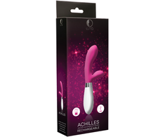 Luna by Shots Achilles Rechargeable Silicone Dual Motor Massager 21cm