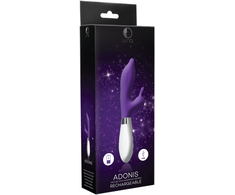 Luna By Shots Shots Luna Adonis Rechargeable Dual-Motor Silicone Massager 21.8cm