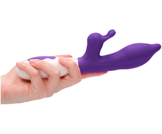 Luna By Shots Shots Luna Adonis Rechargeable Dual-Motor Silicone Massager 21.8cm