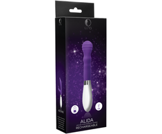 Luna by Shots Alida Rechargeable Silicone Massager 10 Modes Violetinė