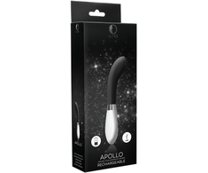 Mėlyna Luna by Shots Apollo Rechargeable Intimate Massager, 21 cm, Mėlyna