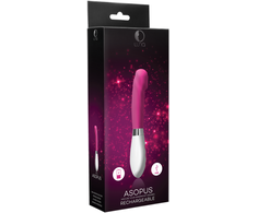 Luna by Shots Asopus Rechargeable Silicone Vibrator 10 Modes Juodas 21cm