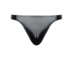 Male Power Liquid Onyx 2.0 Thong L/XL Juodas High-Shine Comfort Fit