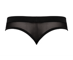 Male Power Hose Series Thong S/M Juodas - Ergonomic Waistband Design