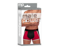Male Power Retro Sport Panel Short L Cotton Stretch Athletic Shorts