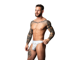 Male Power Soo Cumfy Thong S/M Baltas Marble Modal Underwear