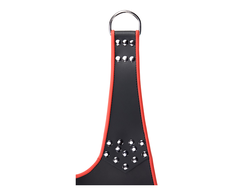 Mr Sling Toys4Lovers Leather Sling Juodas &amp; Raudona 5-Point, Genuine Leather, 113x122cm