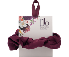 My Own Filo Secret Pocket Scrunchie Violetinė by Secret Hair - Hidden Zipper Compartment