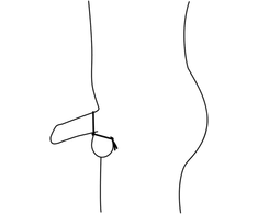 Nexus - Forge Double Adjustable Lasso Silicone Cock Ring Juodas