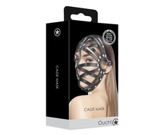 Ouch By Shots Cage Mask - Juodas