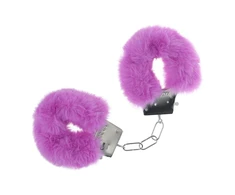 Ouch By Shots Classic Fluffy Handcuffs - Violetinė