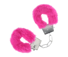 Ouch By Shots Classic Fluffy Handcuffs - Rožinė