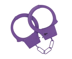 Ouch By Shots Classic Metal Handcuffs - Violetinė