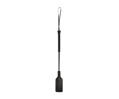 Ouch By Shots OUCH Short Rectangular Impact Crop with Imprint Handle Juodas
