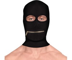 Ouch By Shots Ouch! Extreme Zipper Mask Juodas - Adjustable Eye &amp; Mouth Openings