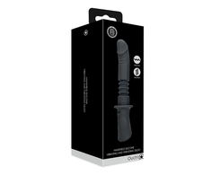 Ouch By Shots Shots Handheld Intimate Device Vibrating &amp; Thrusting Juodas, 13 Modes