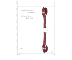 Ouch By Shots OUCH! Halo Elegant Handcuff Set with Gold Connector - Premium Design