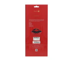 Ouch By Shots Milan Collection - Blindfold - Juodas/Raudona