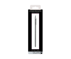 Ouch By Shots Mystim Stainless Steel Ribbed Dilator 0.3/8 mm - Precision Medical-Grade Tool