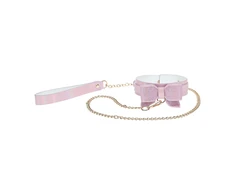 Ouch By Shots Paris Collection - Collar with Leash - Rožinė