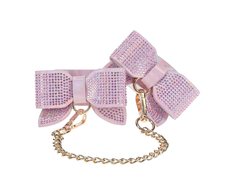Ouch By Shots Ouch! Paris Collection Adjustable Wrist Restraints Rožinė Iridescent Finish