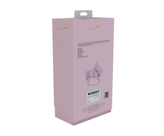 Ouch By Shots Ouch! Paris Collection Adjustable Wrist Restraints Rožinė Iridescent Finish