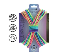 Ouch By Shots Polyester Bondage Rope - 32.8 ft / 10 m - Multicolor Bright
