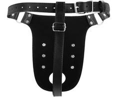 Ouch By Shots OUCH! Xtreme PU Leather Belt Restraint System Juodas Adjustable Fit