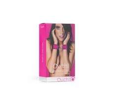 Ouch By Shots Velcro Cuffs Rožinė