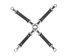 Ouch By Shots Venice Collection - Hogtie Connectors - Juodas
