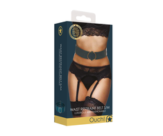 Ouch By Shots Ouch Halo Waist Belt S/M with Golden Bondage Attachment Rings