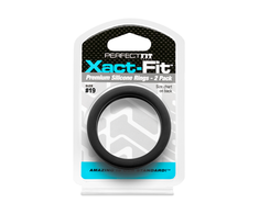 PerfectFitBrand Perfect Fit Xact-Fit Ring Set #19 - 2 vnt. Precision Sizing System